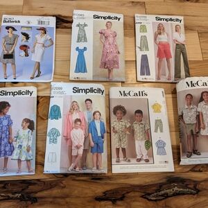 Assorted Sewing Patterns